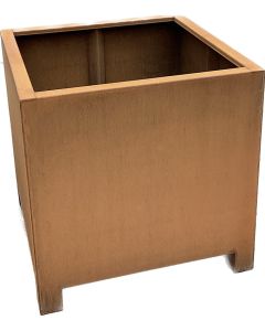 Plantenbak Cortenstaal 100x100x80 cm met pootjes