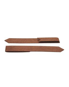 Eindverbindingsclip cortenstaal 30,5 cm per stuk